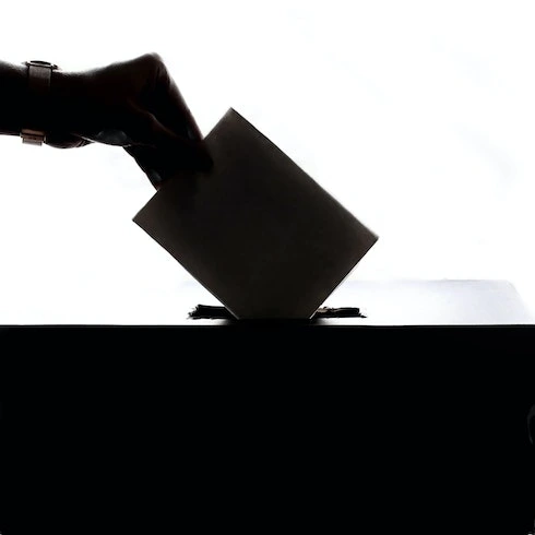 Voting at the ballot box