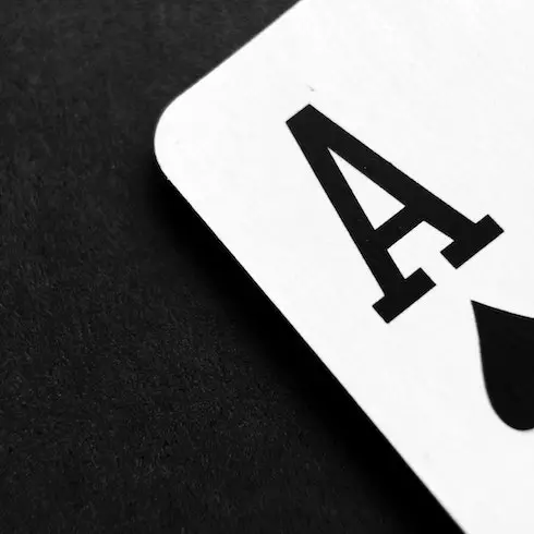 Ace of Spades Card